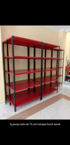 Rak besi kokoh berkualitas