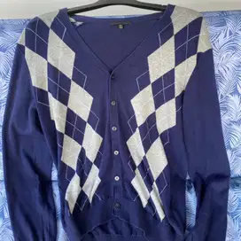 Second Hand Cardigan cowok brand Uniqlo