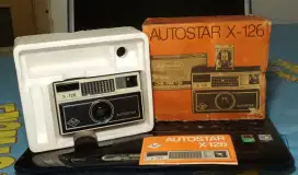 Kamera Langka Jadul AGFA Autostar X-126 ( Analog) Jadul Vintage