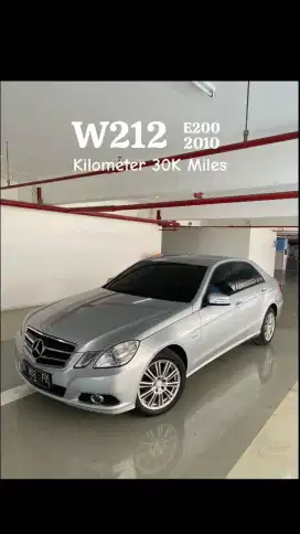 E200 2010 W212 CGI