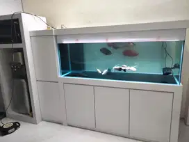 Aquarium 10mm Komplit Kabinet