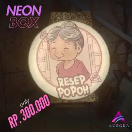 neon box 30cm 1 muka