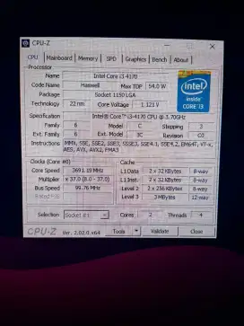 Intel core i3 4170 gen 4