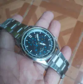 Orient chronograph blue dial original
