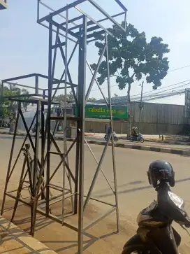 Tihang turn kapasitas 500 ltr tinggi 3 mtr
