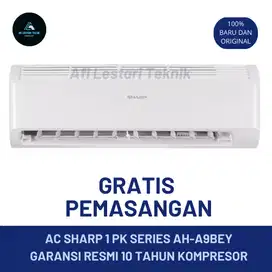 AC SHARP 1PK SERIES AH-AH9BEY (+ PASANG)