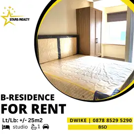 Disewakan Apartemen B-Residence BSD Full Furnish Baru Bagus