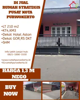 Dijual rumah strategis pusat kota purwokerto