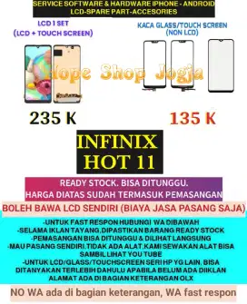 Service HP-Ganti Touchscreen/Baterai-LCD Infinix Hot 11