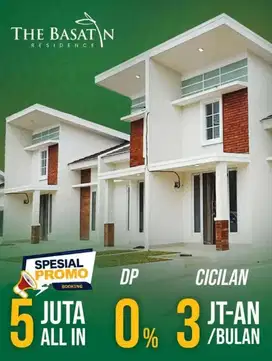 RUMAH 1 LANTAI RASA 2 LANTAI PINGGIR JALAN TANPA DP