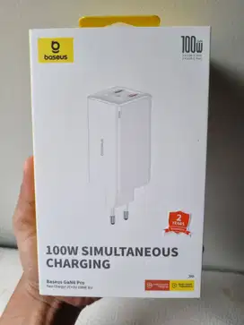 [DIJUAL] Baseus GaN6 Pro Adaptor EU Fast Charger 2C+2U 100W