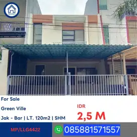 RUMAH GREEN VILLE JAKARTA BARAT CASH ONLY