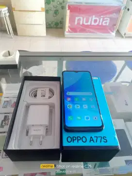 Oppo A77s 8/128 bekas fullset normal bisa Tukar Tambah