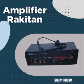 Amplifier Rakitan Casing Boostec 150 Watt Support Bluetooth dan Radio