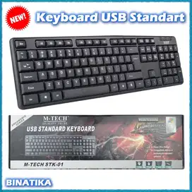 Keyboard USB Standart Berkualitas