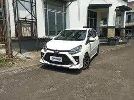 KM Rendah - TOYOTA AGYA 1.2 GR SPORT BENSIN M/T 2021 PUTIH