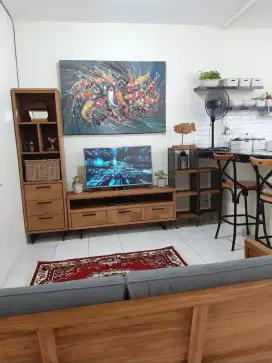 Set Living Room/Ruang TV Take All (5 item mebel furniture)