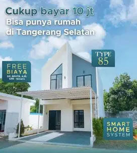 728.Rumah 2 Lantai Promo Free biaya cukup Bayar 10Jt Sdh Milik rumah