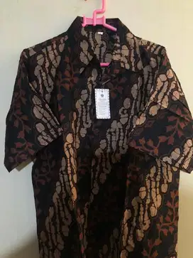 KEMEJA BATIK SIZE L (BARU)