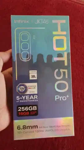 INFINIX HOT 50 PRO PLUS (8+8/256) GB - GRS RESMI (BARU)