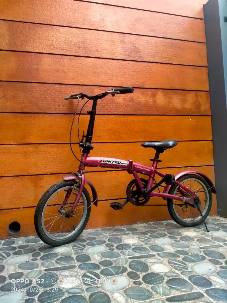 Jual sepeda lipat second