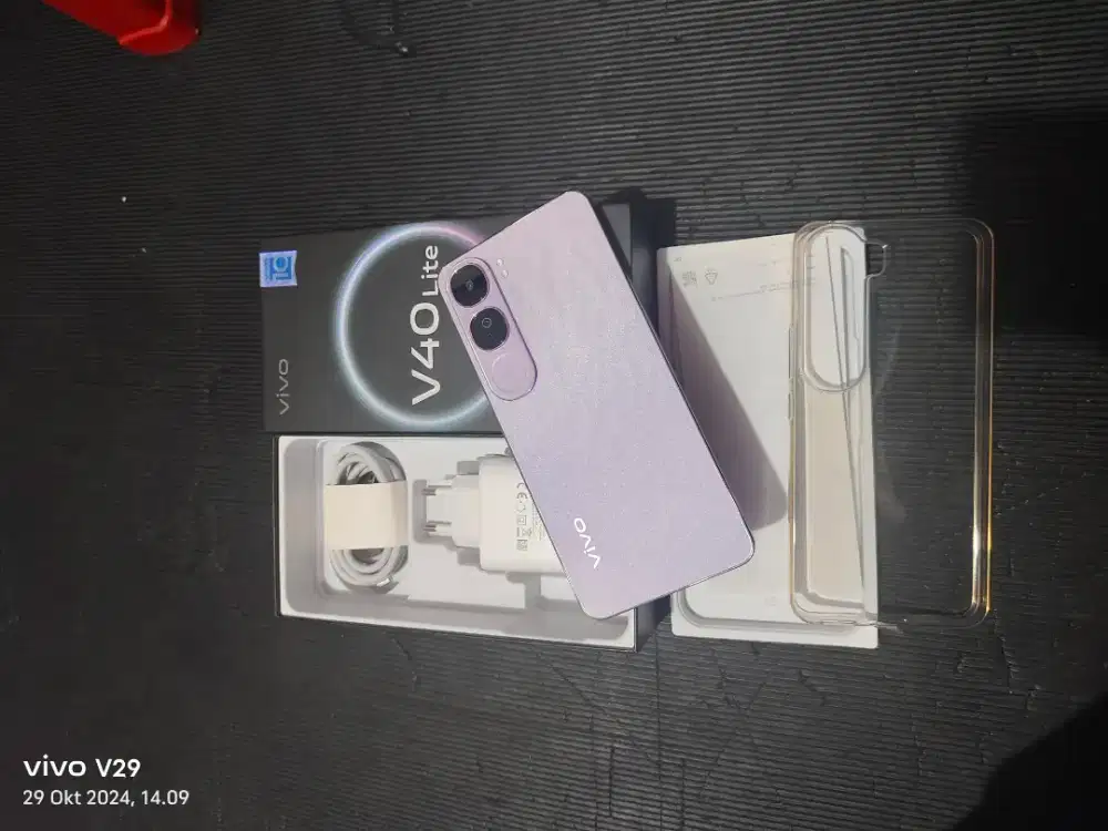 Vivo V40 lite 4G 8/256gb ex pakai 7 hari garansi panjang