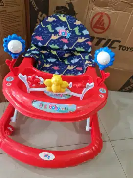 BABY WALKER KERETA BAYI RODA BAYI ALAT BANTU JALAN BAYI PMB MUSIK