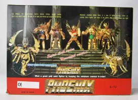 Mainan saint seiya, with dvd box