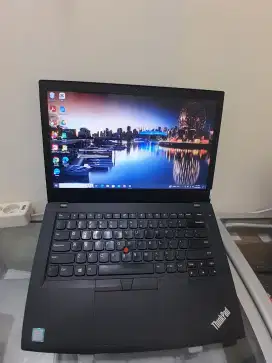 LENOVO THINKPAD T480, i5 gen8, ram 16gb, ssd 256gb, layar 14inch