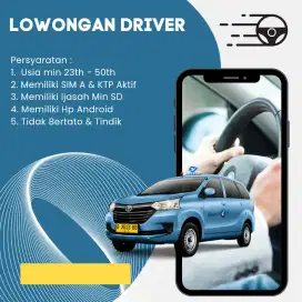 Dibutuhkan driver taksi blue bird
