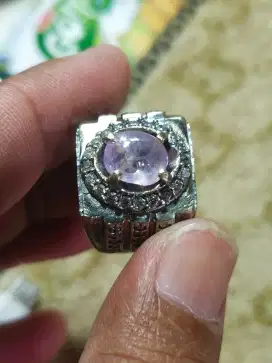 Light purple Safir selon srilangka