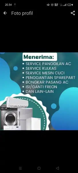 Jasa servis AC dan bongkar pasang