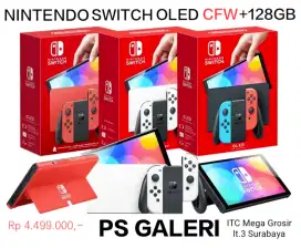 NINTENDO SWITCH OLED ¢FW +128GB PROMO TOKO OFFLINE