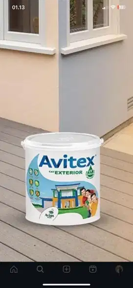 Avitek eksterior 25 kg atau pail