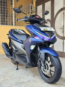 Yamaha Aerox / Aerox 155 2017 ABS KEYLESS, Warna Blue Premium Doff.