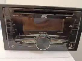 Head unit JVC bawaan honda brio 2017