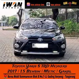 2017 Toyota Yaris S TRD Heykers 1.5 AT Dp 5jt