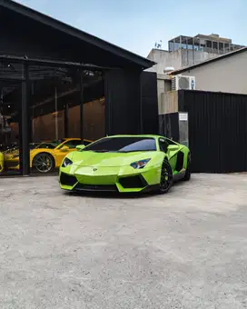 Lamborghini Aventador LP 700-4 Verde Itacha Sensonum Audio