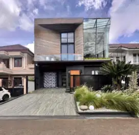 Rumah mewah brandnew marmer desain arsitek di pondok indah jaksel