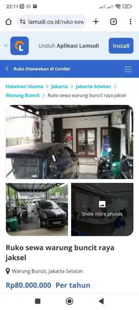 space office for Rent  warung buncit raya Jaksel