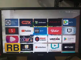 STB Android tv ram 2gb google voice