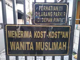 kos murah depan pgc cililitan Jakarta timur khusus muslimah