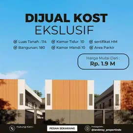 Jual Kos Eksklusif Terbaru di Ring 1 Undip Tembalang hari ini