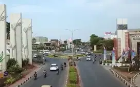 Tanah Kavling Premium 1371 m2 di Pusat Bisnis Kota Karawang