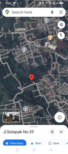 Jual Tanah 240m2 di Panggulan Pengasinan Depok