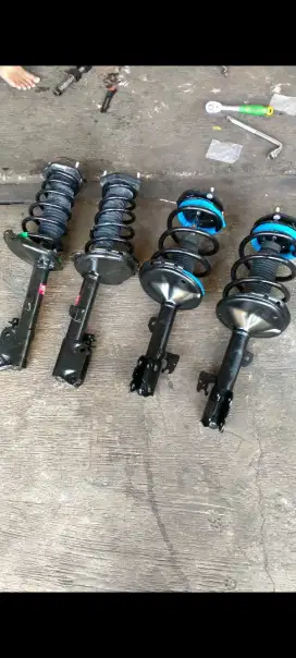 Shock rubahan Harrier dari airsus ke manual 4x2 dan 4x4 3000cc
