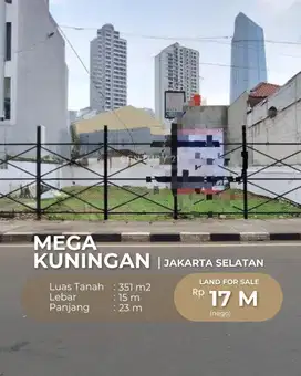 Jual Cepat Lahan Kosong Lokasi Strategis Di Mega Kuningan Jaksel