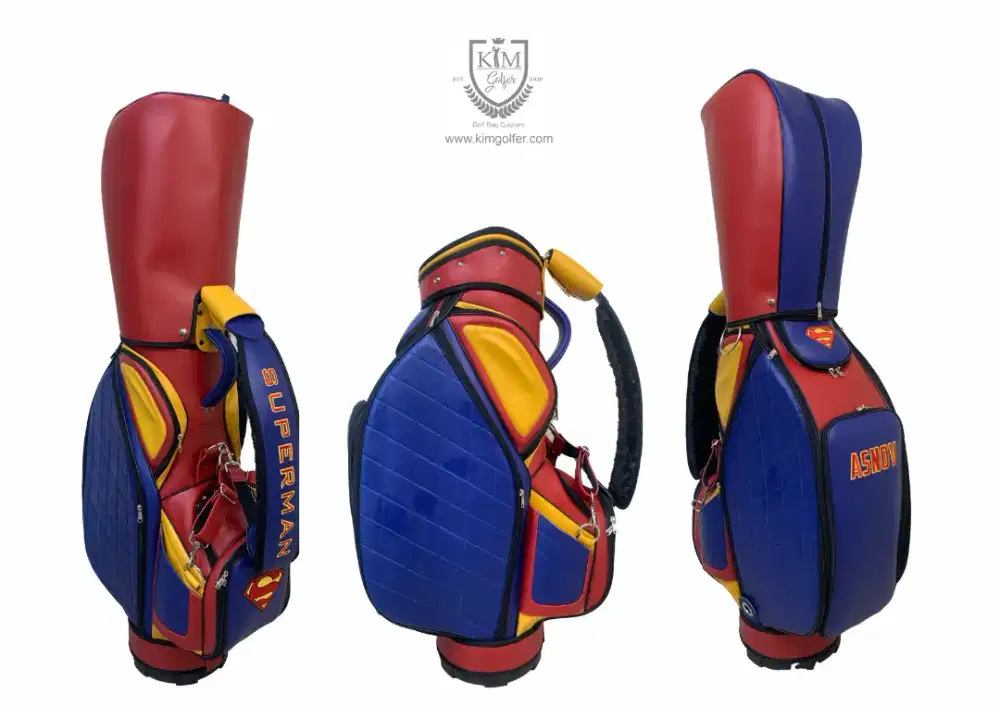 Golfbag superman