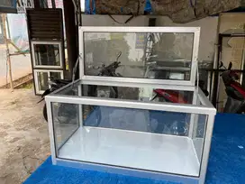 etalase buat jualan buah