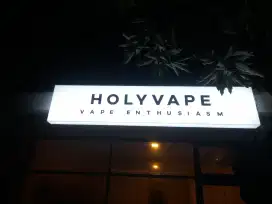 Reklame pqpqn nama neon box huruf timbul